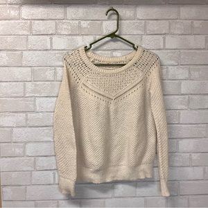 Cream Hollister Sweater